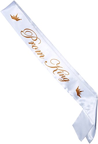 Beistle Prom King Satin Sash Party Accessory (1 count) (1/Pkg)