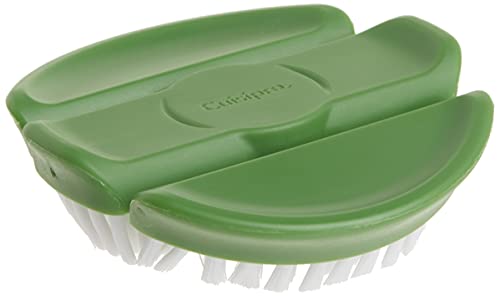 Browne & Co Cuisipro Flexible Vegetable Brush, Green
