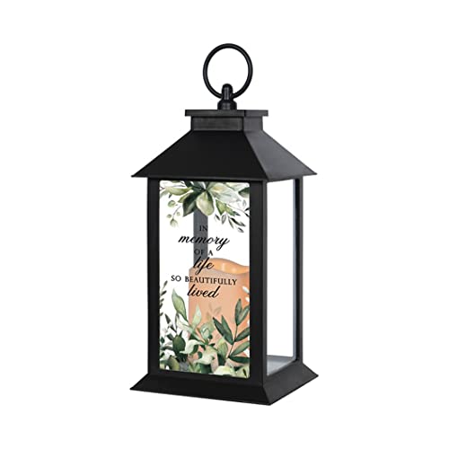 Carson 57099 Beautifully Lived Decorative Candle Lantern, 13-inch Height