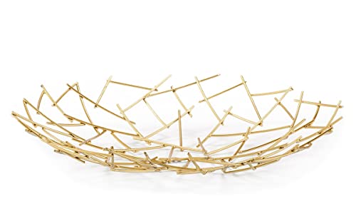 Giftcraft Abstract Table Wall Decoration, Gold