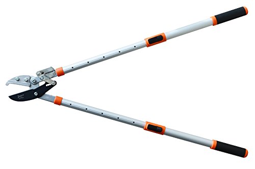 Zenport LRT11 Telescopic Ratchet Anvil Lopper, 23.5-Inch to 35.8-Inch