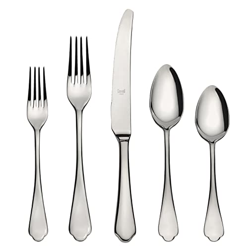 MEPRA Piece Flatware Cutlery Set 20 PCS Dolce VITA, Silver