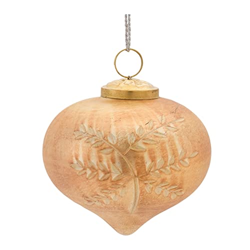 Melrose 87228 Ornament, 4-inch Diameter, Glass