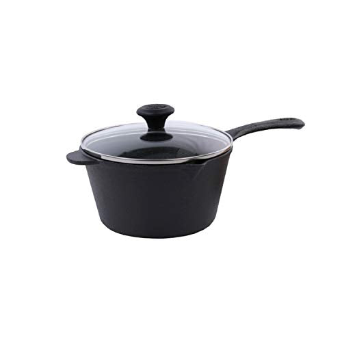 Old Mountain Pre Seasoned 2 Quart Sauce Pan with Lid