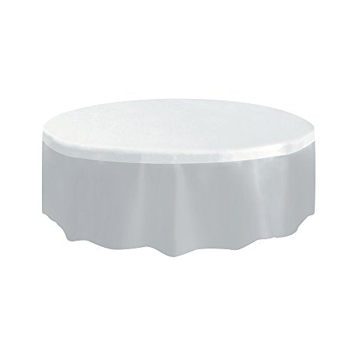 Unique Industries Clear Plastic Table Cover Round