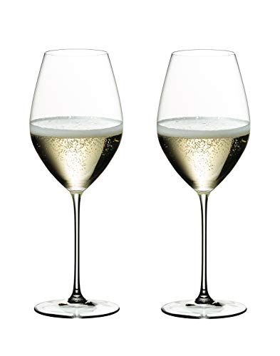Riedel 6449/28 Veritas Champagne Glass, Set of 2, Clear