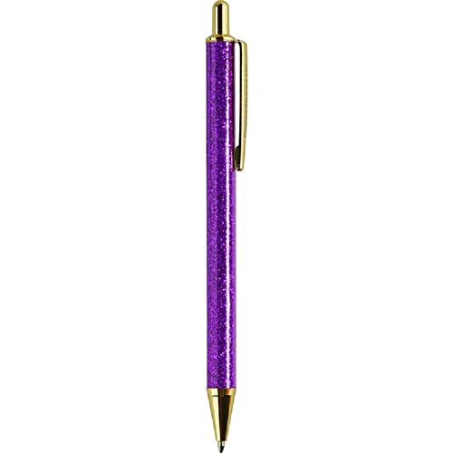 Design Design 435-09646 Glitter Barrel Designer Pen, Magenta