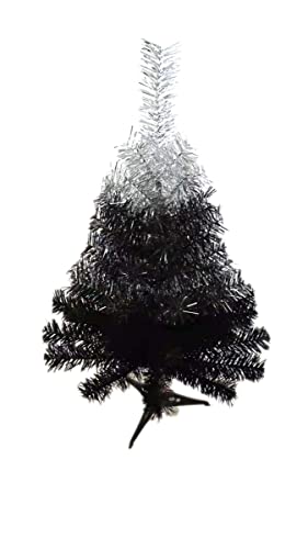 Giftcraft 684118 Black Christmas Tree, 23.6-inch Height