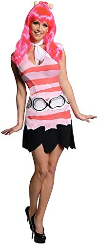 Rubie's Secret Wishes  Adult Flintstones Pebbles Costume, Pink, Small