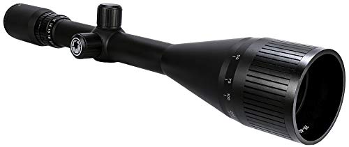 BARSKA AC13524 Varmint 10-40x60 Rifle Scope Trace MOA V2 Reticle Adjustable Objective, Black, One Size