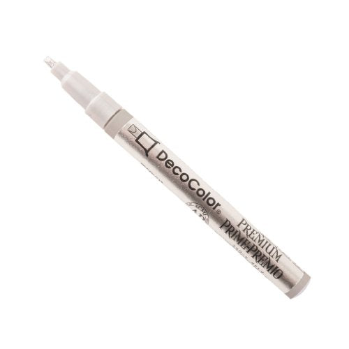 Uchida of America 250-CSLV DecoColor Premium 2mm Calligraphy Pen, Silver