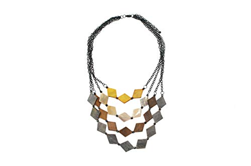 ANJU JEWELRY Omala Collection Up-Cycled Horn Necklace