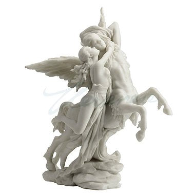 Unicorn Studios WU73527AA La Chimere Marble Finish Statue Home Decor Figure Sculpture