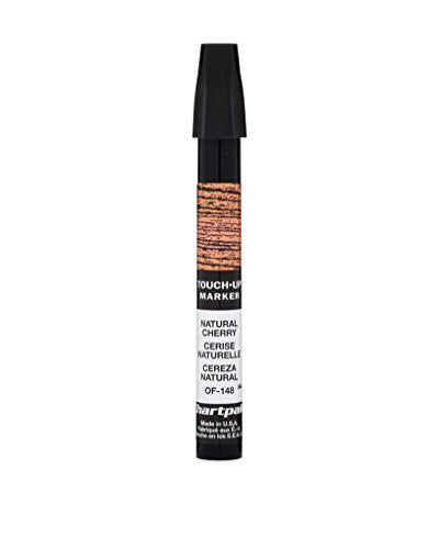 Chartpak Wood Furniture Touch-Up Marker, Tri-Nib, Natural Cherry, 1 Each (OF148)
