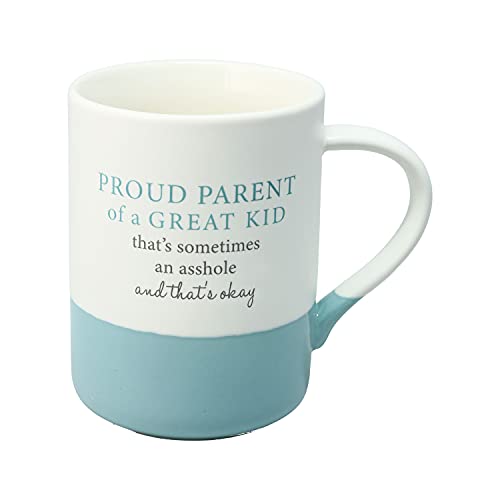 Pavilion - 18 oz Large Coffee Cup Mug - Proud Parent Of A Great Kid That&