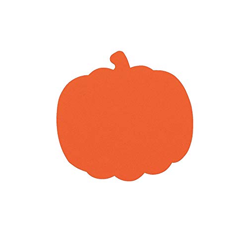 Fun Express Jumbo Foam Pumpkins - Crafts for Kids and Fun Home Activities - 24 Pieces
