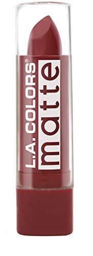 L.A. Girl Colors Matte Lip Color, Brick, 1 Ounce