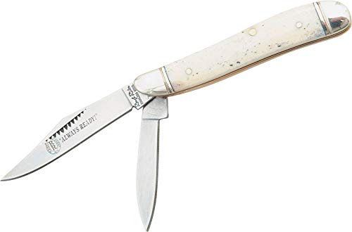 Blue Ridge Knives Rough Ryder RR112 Peanut White Bone