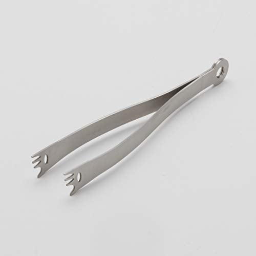 American Metalcraft TGP Stainless Steel Bar Tongs, Pronged, 6 1/8-Inches Long