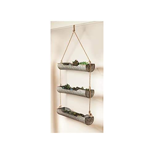 Manual Woodworkers Metal 3 Tier Hanging Planter