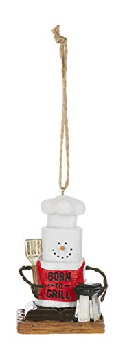 Ganz Midwest-CBK S'More Grilling 3 Inch Resin Decorative Holiday Ornament