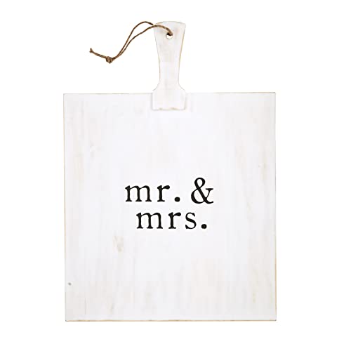 Mud Pie Mr Mrs Square Board