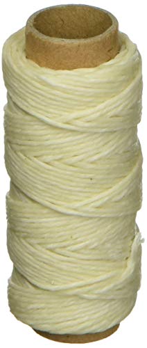 Lineco Waxed Genuine Linen Thread, 20 Yards, Pack of 3 Spools: Natural (BBHM208)