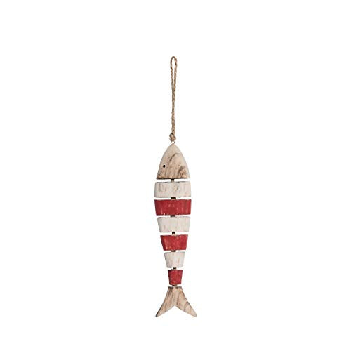 Beachcombers B24302 Stripe Fish Decorative Ornament