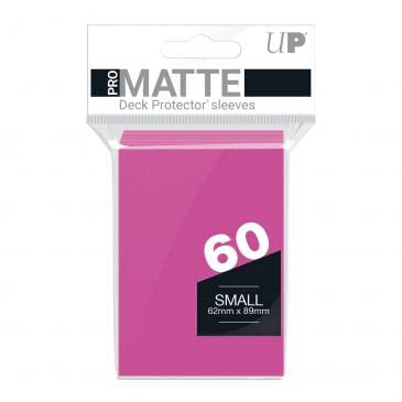 Ultra Pro Bright Pink Pro-Matte Small Deck Protector Sleeves (60)