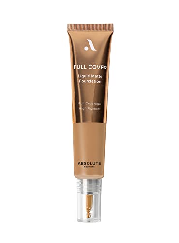 Absolute New York Full Cover Liquid Matte Foundation (Warm Praline)