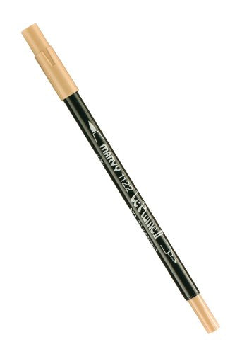 Uchida 1122-C-30 Marvy Extra Fine Tip Le Plume II Double Ender Marker Pen, Rosewood