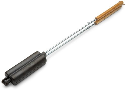 Old Mountain Pre Seasoned 10157 Double Hot Dog/Bratwurst Iron, 30 Inch Long