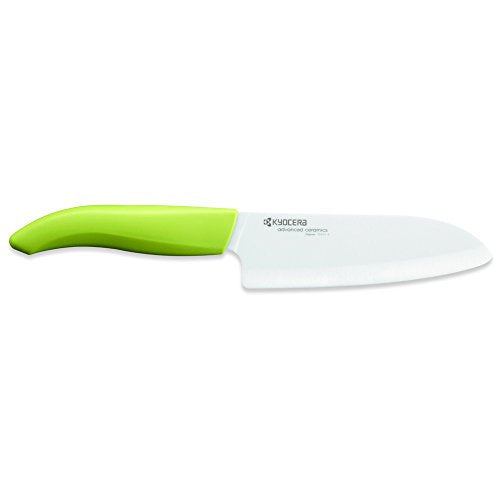 KYOCERA Utility Knife Green Handle 4.5 In Ceramic, 1 EA