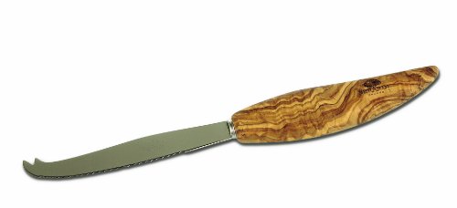 Browne & Co Berard Olive-Wood Handcrafted Cheese Knife