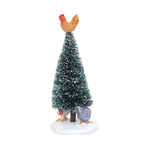 Department 56 Village Accessories Three French Hens Tree