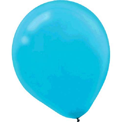 Amscan Enchanting Caribbean Latex Balloons Party Supplies for Any Occasion, 5", Blue