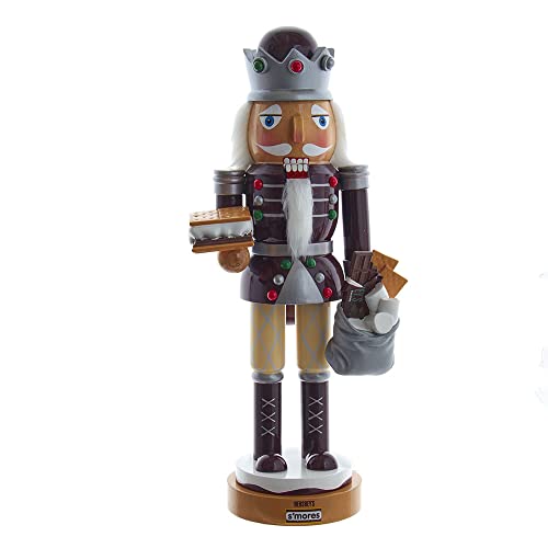 Kurt Adler HERSHEY'S S'Mores Nutcracker, 14-Inch, Muticolored