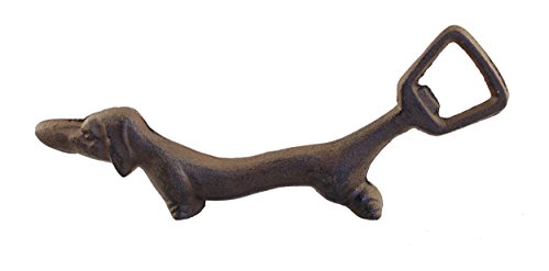 Giftcraft Cast Iron Dachshund Bottle Opener