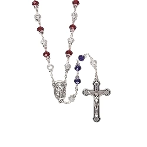 Roman 20367 Patriotic Rosary, 23 inches Length