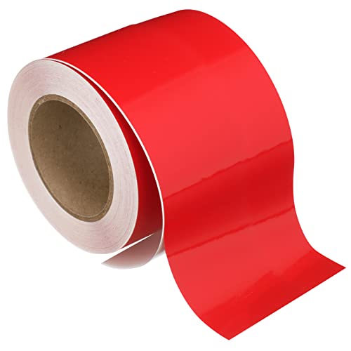 Land N Sea Distributing Self-Adhesive Boat Striping Tape, 3 Mil Vinyl, 3 in. X 50 Ft., Red