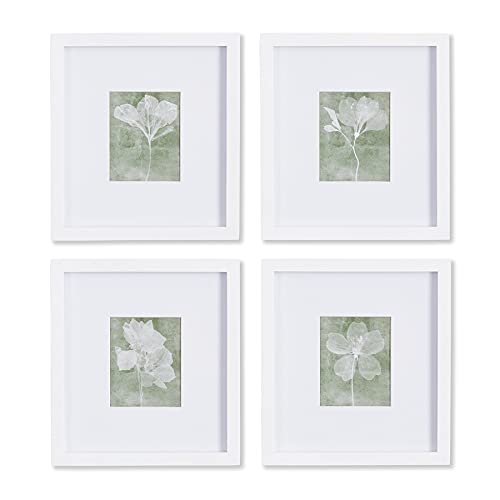 Napa Home & Garden Home Collection-Wall Art, Translucent Floral Petite Prints, Set of 4