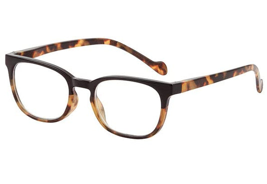 I Heart Eyewear Dallas Reading Glasses, Tortoise and Black, 1.25