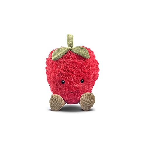 Nandog Pet Gear My BFF Fruit Collection Squeaky Dog Toy ‚Äì Plush Puppy Toy for Small and Medium Breed Non-Aggressive Chewers ‚Äì Soft 10 Inch Soft Dog Toy Provides Fun and Companionship (Strawberry)