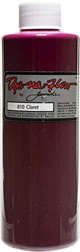 Jacquard Dye-Na-Flow Fabric Color - Claret, 8 oz Bottle – Hour Loop
