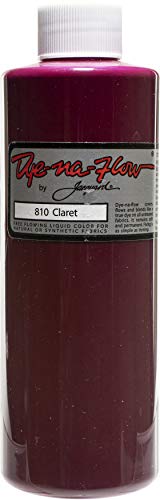 Jacquard Dye-Na-Flow Fabric Color - Claret, 8 oz Bottle