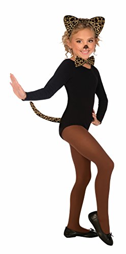 Forum Novelties Plush Leopard Child Kit Costume, Brown/Black
