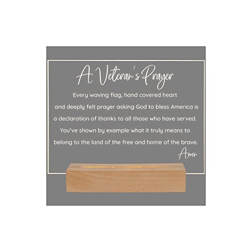 Carson 33325 Officer LED Decorative Sign, 7.75-inch Height