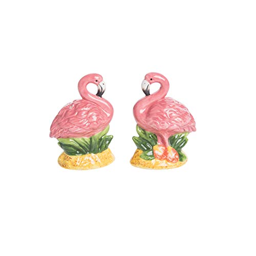 Beachcombers Flamingo Salt & Pepper Set Multicolored