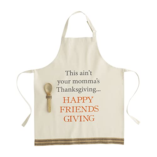 Mud Pie Set Apron, 27" x 34", Friendsgiving