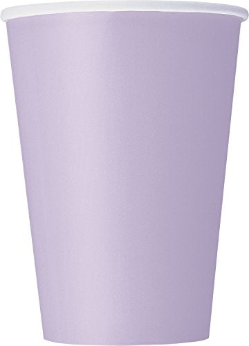 Unique Industries Party Tableware, 10 Count (Pack of 1), Lavender